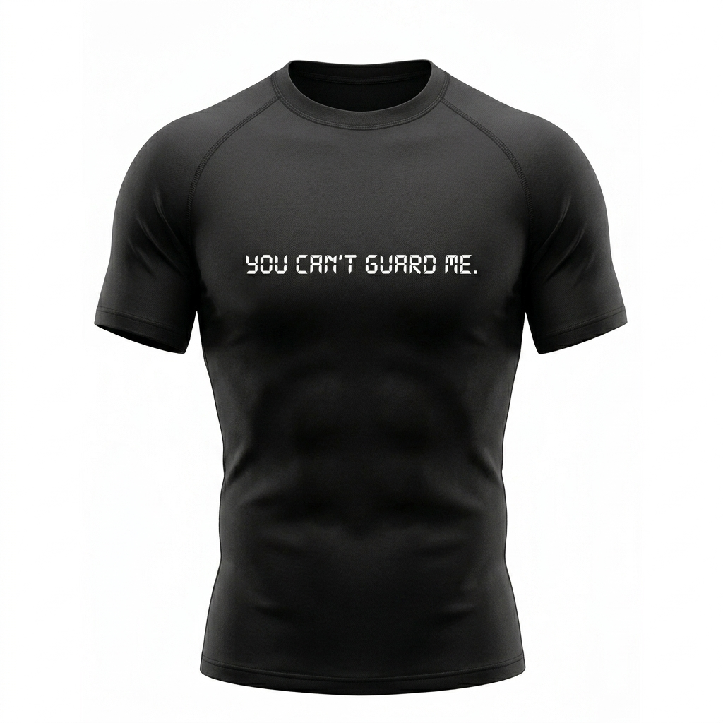 HOOP SESSION- ''You Can't Guard Me'' Compression Tee